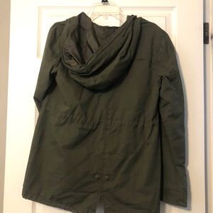 Olive Green Utility Jacket
